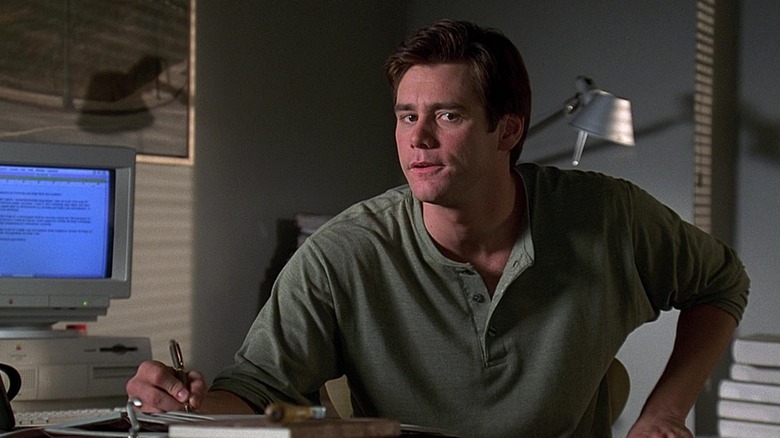 Jim Carrey making funny face