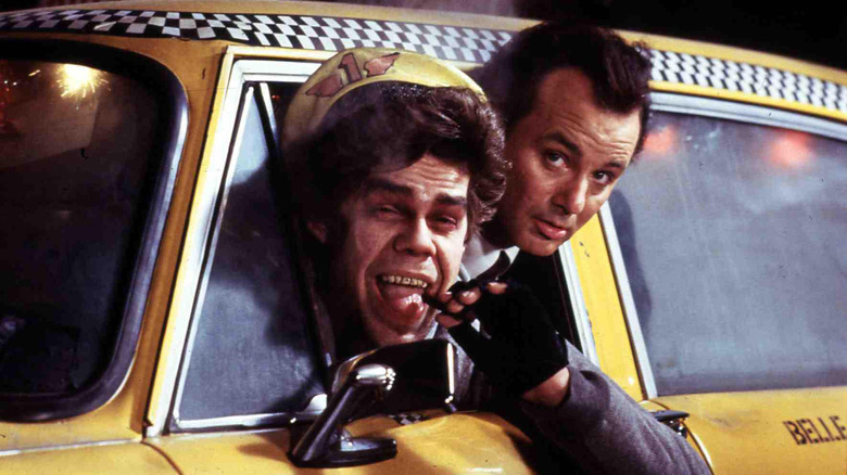 Bill Murray in taxi