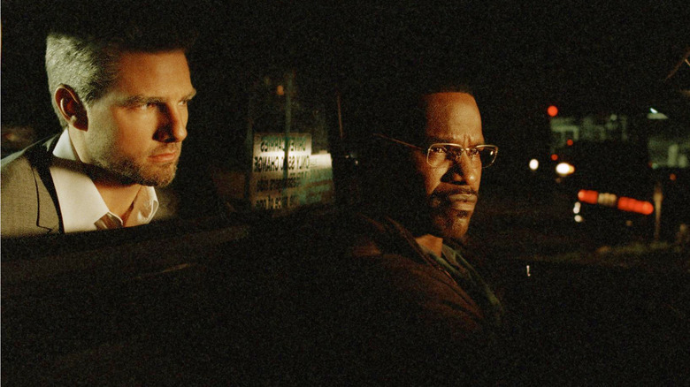 Tom Cruise terrorizing Jamie Foxx