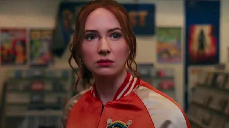 Karen Gillan glaring