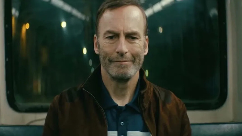 Bob Odenkirk on bus