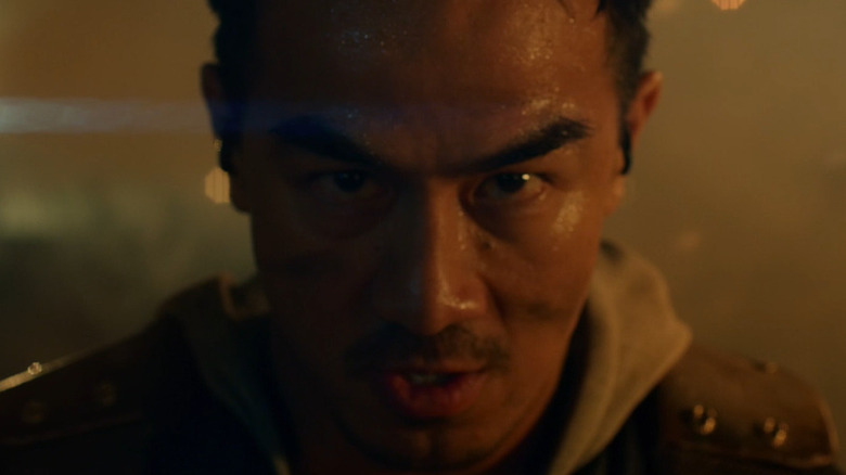 Joe Taslim glaring
