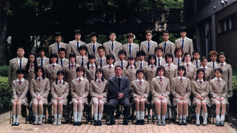 Battle Royale schoolkids
