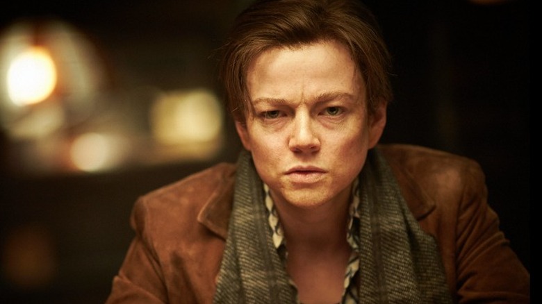 Jane looking frustrated