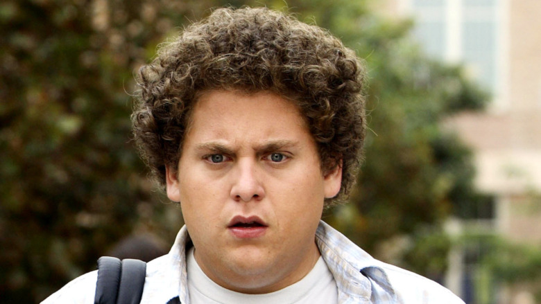 Jonah Hill in Superbad staring