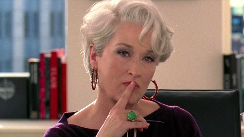 Miranda Priestly in The Devil Wears Prada