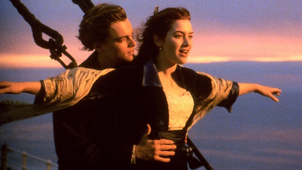 Leonardo DiCaprio and Kate Winslet in Titanic