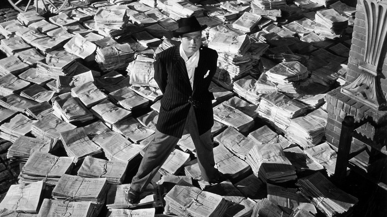 Orson Welles in Citizen Kane