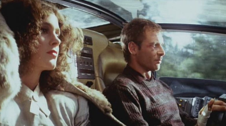 Sean Young and Harrison Ford in Blade Runner