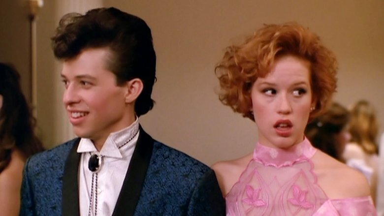 Jon Cryer and Molly Ringwald in Pretty in Pink