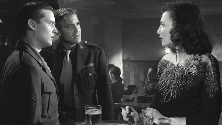 Tully, Jacob, and Lena at a bar