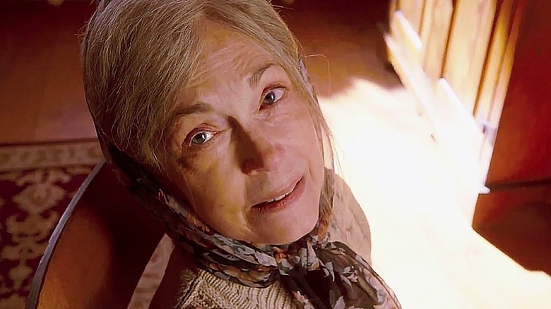 Deanna Duagan looking up