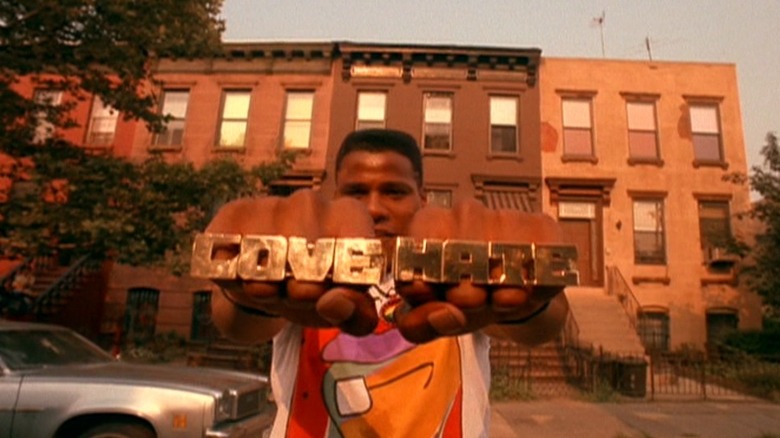 Radio Raheem shows love and hate