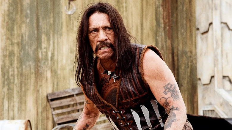 Danny Trejo with tattoos