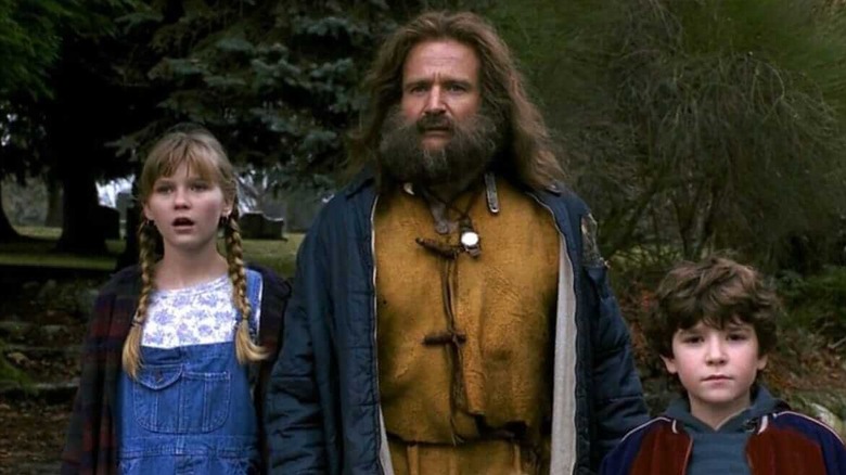 Kirsten Dunst and Robin Williams in Jumanji