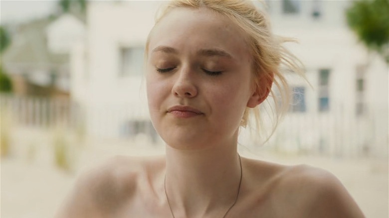 Lilly Berger eyes closed nude