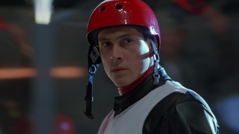 Chris Klein on the track