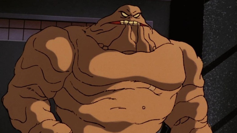 Clayface scowls in "Batman: The Animated Series"
