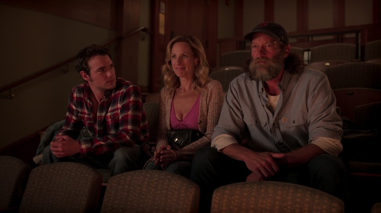 The Rossi family watches Ruby perform