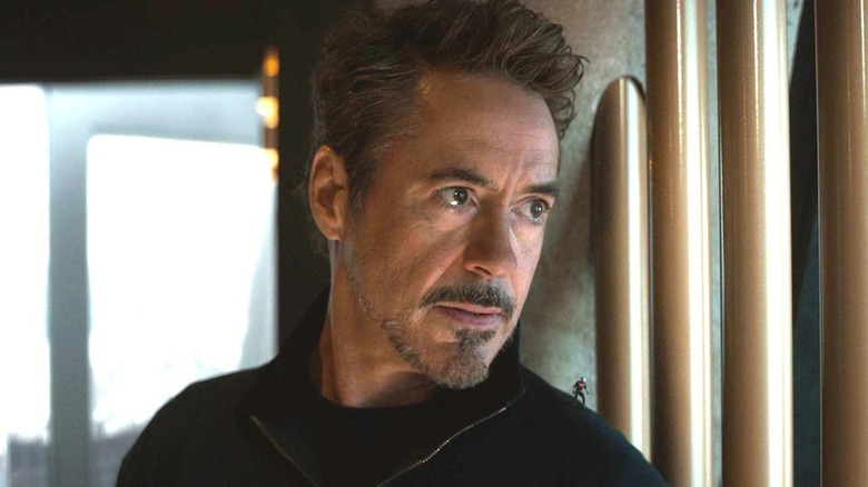 Tony Stark plotting