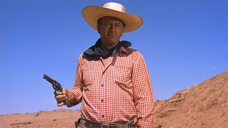 John Wayne in The Searchers