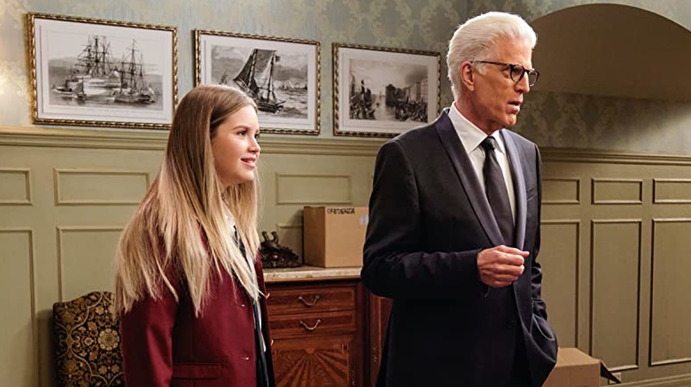 Kyla Kenedy and Ted Danson in Mr. Mayor