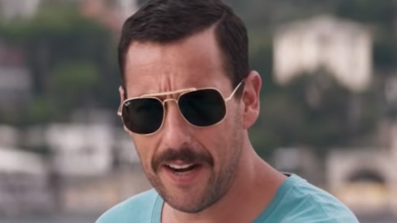 Adam Sandler wearing sunglasses