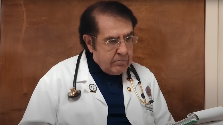 Dr. Now listens attentively