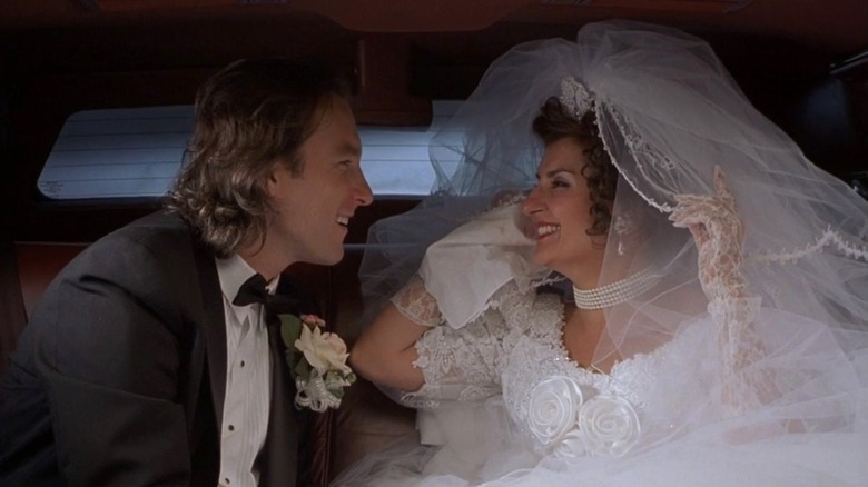 Ian and Toula after their wedding