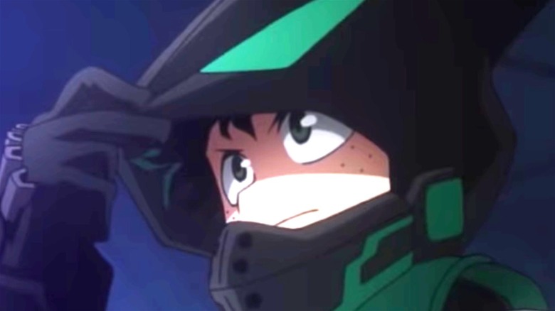 Izuku Midoriya Stealth Suit Face