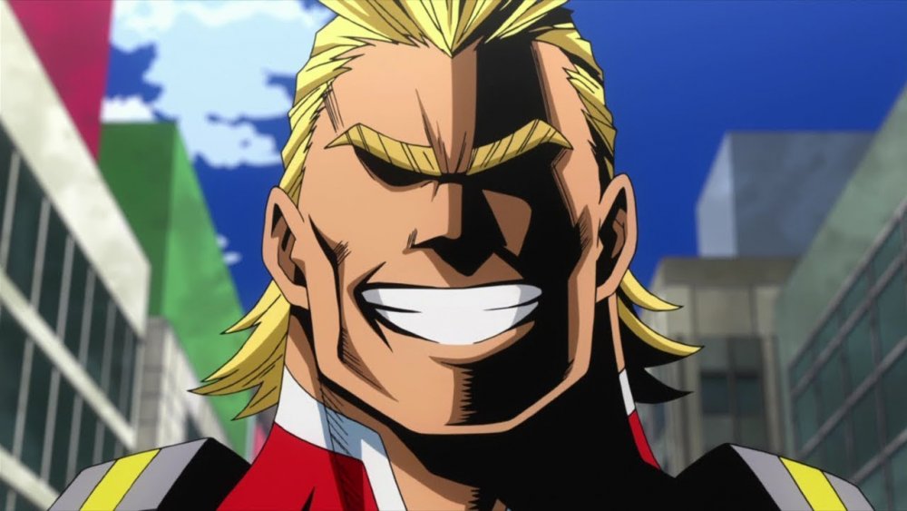 All Might on My Hero Academia