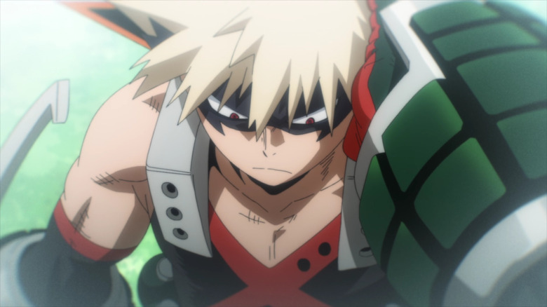 Bakugo stands resolute