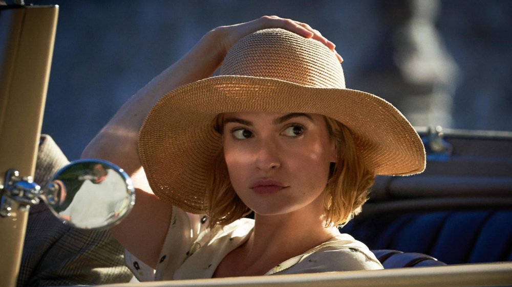 Lily James as Mrs. de Winter in Rebecca