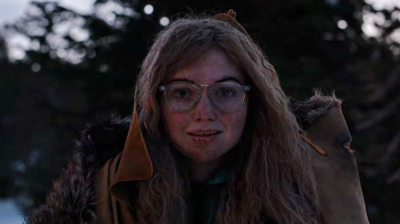 Misty smiling disturbingly in "Yellowjackets" (2021-present)