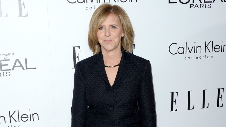 Nancy Meyers poses at event 