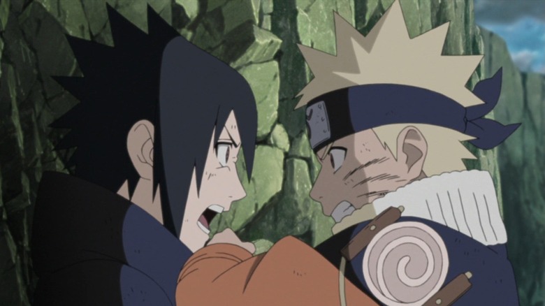 Was Naruto holding back against Sasuke during their first fight in