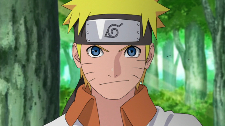 Naruto smirking