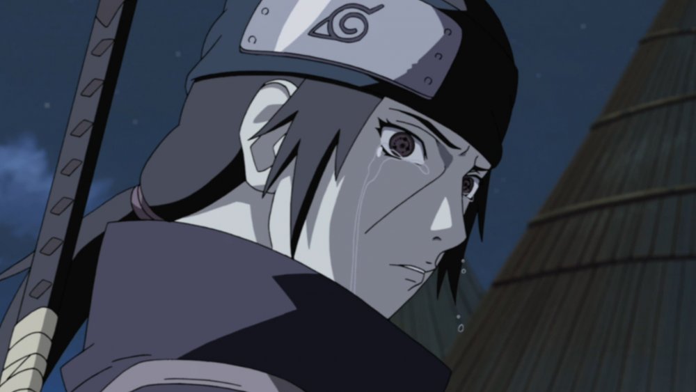 Sasuke attacked Itachi until he was knocked unconscious by Itachi