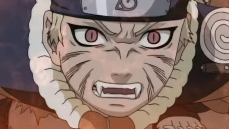 Angry Naruto close up