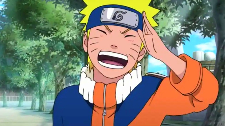 Naruto smiling