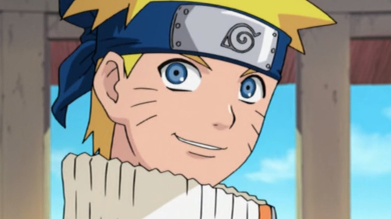 Naruto Uzumaki smiling