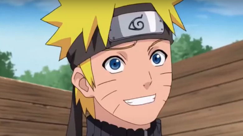 Naruto smiling