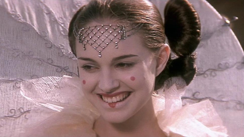 Padmé Amidala smiling