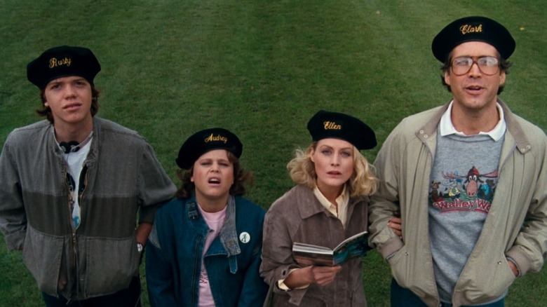 The Griswold family in Europe in "National Lampoon's European Vacation"