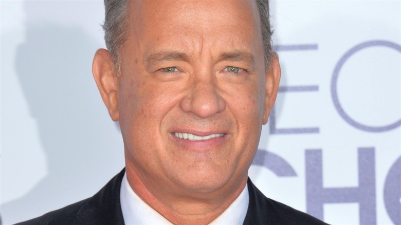 Tom Hanks smiling