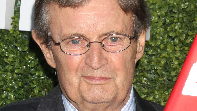 David McCallum smiling