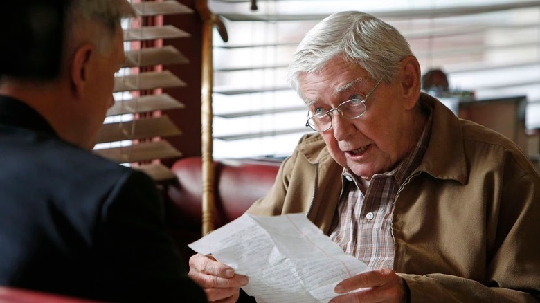 Jackson Gibbs talks to Leroy Gibbs
