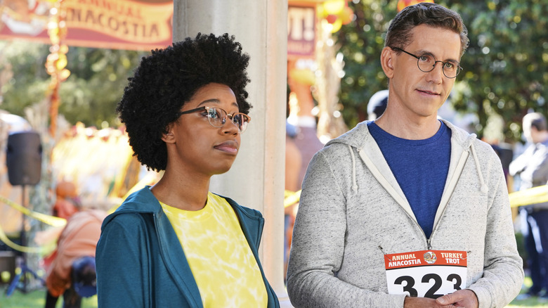 Diona Reasonover Kasie Hines Brian Dietzen Dr. Jimmy Palmer NCIS Turkey Trot race