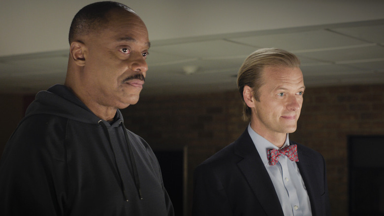 Vance and the spirit of Ducky Mallard converse in "NCIS" (2003-present)