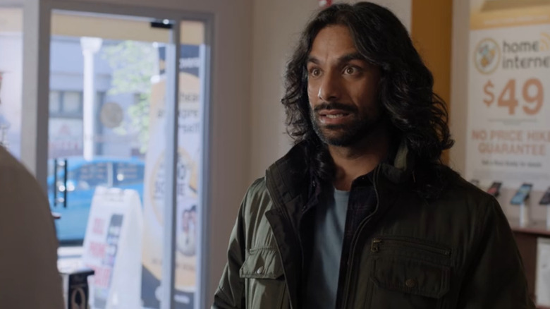 Billy Fuentes talking to someone off screen in NCIS Season 23